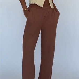 Set Active waffle lounge pants in grey